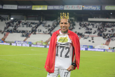 Dayro Moreno anotó su gol 172 con el Once Caldas, se convirtió en el máximo goleador histórico del club y selló la victoria 3-0 ante Boyacá Chicó.