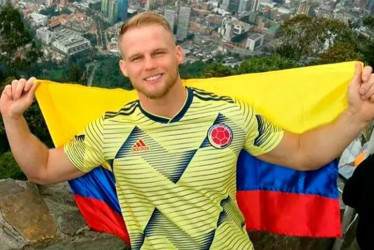 Dominic Wolf, reconocido influenciador alemán radicado en Colombia.