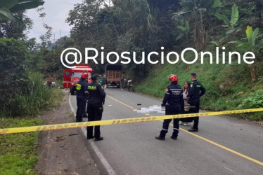 El accidente ocurrió en una vía del Occidente de Caldas