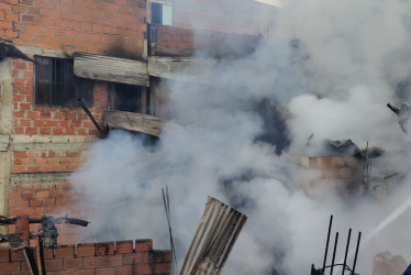Incendio en el Centrosur de Caldas 