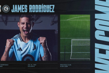 James Rodríguez llega al Minnesota United con el objetivo de mantenerse a un alto nivel de cara al Mundial en el que espera capitanear a Colombia.