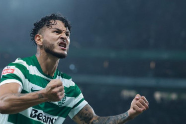 Luis Javier Suárez, mejor jugador de la Liga de Portugal en enero.