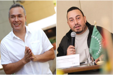 El Gobierno designó alcalde y gobernadora ad hoc en Pereira y Risaralda para garantizar transparencia en elecciones, por impedimento de sus actuales mandatarios, Mauricio Salazar (izq., alcalde de Pereira) y Juan Diego Patiño (der., gobernador de Risaralda).