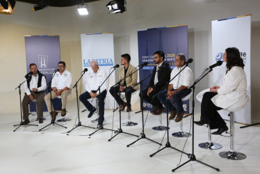 Diagnósticos y antídotos: las propuestas de siete candidatos a la Cámara por Caldas, en el segundo debate organizado por el Comité Intergremial de Caldas. El encuentro se desarrolló este martes (17 de febrero) en la Universidad de Manizales.