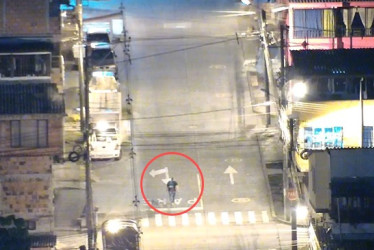 El capturado tenía en su poder el arma que disparó y cinco cartuchos.