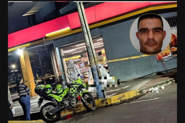 En Pereira, el 13 de febrero, en la calle 18 con carrera 12 al frente de un establecimiento comercial, asesinaron a un hombre con arma de fuego.
