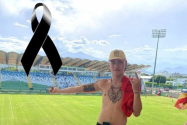 Kevin, el hincha del Deportivo Pereira que murió cuando iba a ver a su equipo en el estadio Centenario de Armenia.