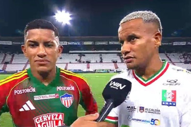 Michael Barrios y Cristian Barrios hermanos futbolistas se enfrentaron en el partido Once Caldas vs Junior, el ganador fue Michael, que además hizo el gol del triunfo