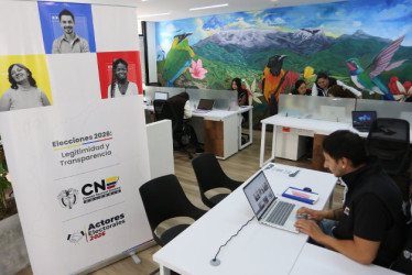 Así son las oficinas en Manizales del Consejo Nacional Electoral.