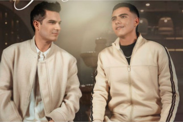 Pipe Bueno y Nico Hernández, músicos del género popular.