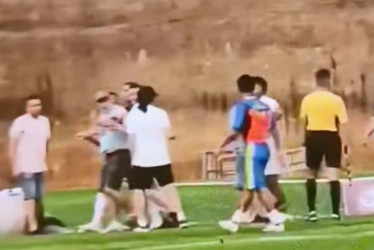 El 15 de febrero en la cancha de la Villa Olímpica el presidente de la Liga Risaraldense de Fútbol, Jorge Iván Montoya agredió al entrenador Diego Pérez,