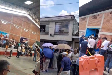 Comunidad asistió con recibos en mano al coliseo municipal para exigir explicaciones por el incremento del impuesto predial.