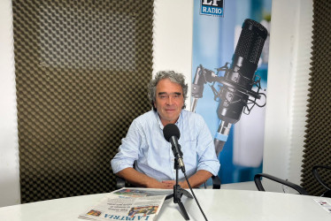 Sergio Fajardo, precandidato presidencial por el Partido Dignidad y Compromiso. 