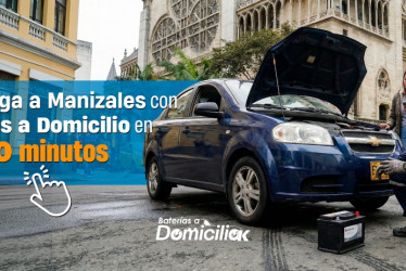 Grupo OK revoluciona el servicio automotriz en Manizales con baterías a domicilio en tiempo récord