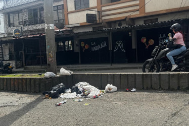 La Avenida El Libertador se transformó en un basurero