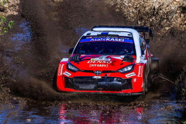 El japonés Katsuta, nuevo líder por sorpresa del Rally Safari