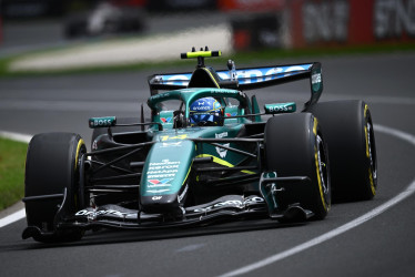 Fernando Alonso de Aston Martin en acción antes del Gran Premio de Australia 2026 en el Circuito Albert Park en Melbourne, Australia, este 7 de marzo del 2026.
