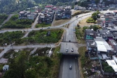 Esta es una panorámica de los terrenos abandonados del Macroproyecto ubicado en la Comuna San José. 