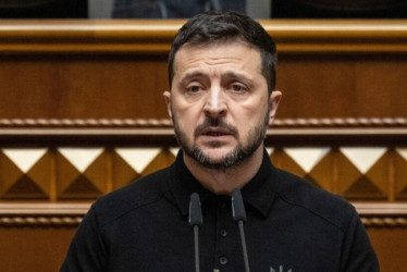 Volodímir Zelenski, presidente de Ucrania. 