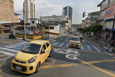 El agente de tránsito tuvo una herida superficial y le dieron seis días de incapacidad. 