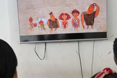 Foto I Luis Fernando Trejos I LA PATRIA  El Centro de Recepción de Menores, en el barrio El Carmen de Manizales, pasó a ser el Institución de Atención Familiar (IAF) con su programa estrella: Buegnas Noches.