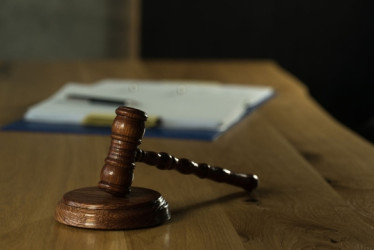 Escritorio de un juez