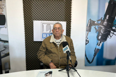  El escritor y poeta colombiano Harold Alvarado Tenorio. 