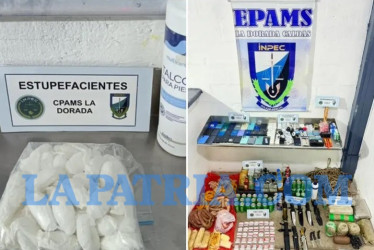 Las autoridades investigan para conocer quiénes son los dueños de los elementos incautados.