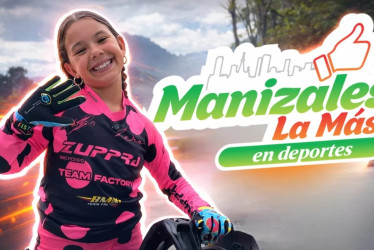 Manizales La Más en deportes: Luciana Castillo, la campeona del BMX