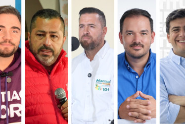 Conozca a los cinco virtuales representantes a la Cámara por Caldas: son cinco hombres de distintos partidos y coaliciones.