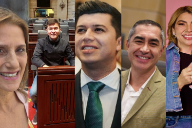 Conozca a los cinco senadores del Eje Cafetero para el período 2026-2030. Son dos mujeres y tres hombres. Había 21 candidatos y 16 se quedan por fuera del Legislativo.