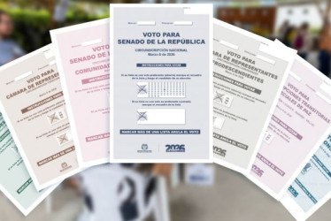 Recuerde que la apertura de las urnas es a las 8:00 de la mañana. 