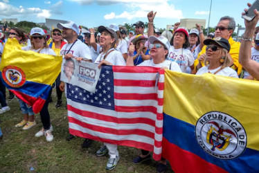 Votantes colombianos en el exterior