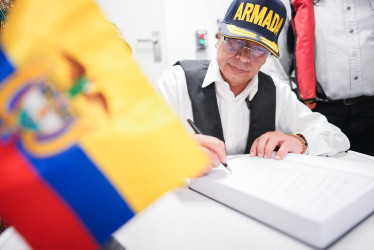 Gustavo Petro, presidente de Colombia.