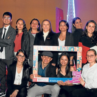 Grupo de profesores Alianza Francesa.