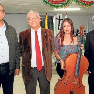Luis Fernando Sánchez Jaramillo, Antonio Franklin Muñoz, Rosa Romagosa y Óscar Gaviria Valencia.