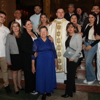 Grupo de familiares.