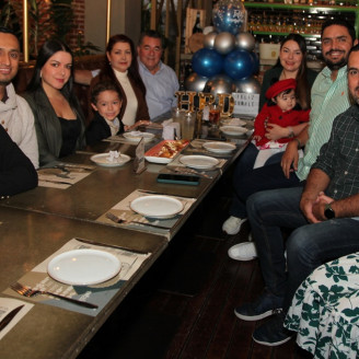 Juliana Paola Ramírez, Luis Beltrán, Katherine Ramírez, Salvador Beltrán, Cristina Tabares, Ramiro Ramirez (cumpleañero), Tatiana Ramírez, Martina Forero, Caros Forero, Leonardo García y Guadalupe García.