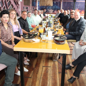 Foto| Argemiro Idárraga | LA PATRIA Julián Aristizábal, Olga Clemencia Vargas, Lina María Céspedes, José Martín Quintero, hermana Luz Dary Flórez Giraldo, Marco Alexánder Camero Buitrago, Sor Luz Patricia Pachón González, Sor Mari Luz Castellanos Ardila, Sor Luz Marina Vargas Gómez, Róbinson Moncada, presbítero Salomón Marín Serna, presbítero Álvaro Arango Ferrer, presbítero Cristian Echeverri Sánchez, presbítero Jesús Alberto Llanos Castaño, presbítero Héctor Adrián Gaviria Chica, Néstor Eliécer Benavides