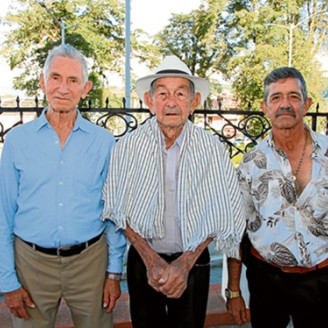 Foto | Argemiro Idárraga | LA PATRIA José Javier Salazar López, Miguel Ángel Martínez Osorio y José Guillermo Martínez Cárdenas.