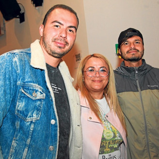 Ricardo Andrés Henao, Luisa María Arango y Alejandra Acevedo.