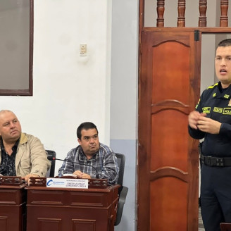 Comandantes en el Concejo Foto | Henry Giraldo | LA PATRIA