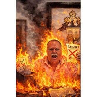 En Pensilvania bromearon con la "quemada" electoral del exalcalde Jorge García, que aspiraba a la Cámara de Representantes y era respaldado por Luis Alberto Franco.