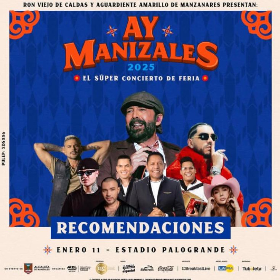 Juan Luis Guerra, Ryan Castro, Jessi Uribe, Paola Jara, Pedro Capó, el Binomio de Oro y Kapo, son los cantantes principales. 
