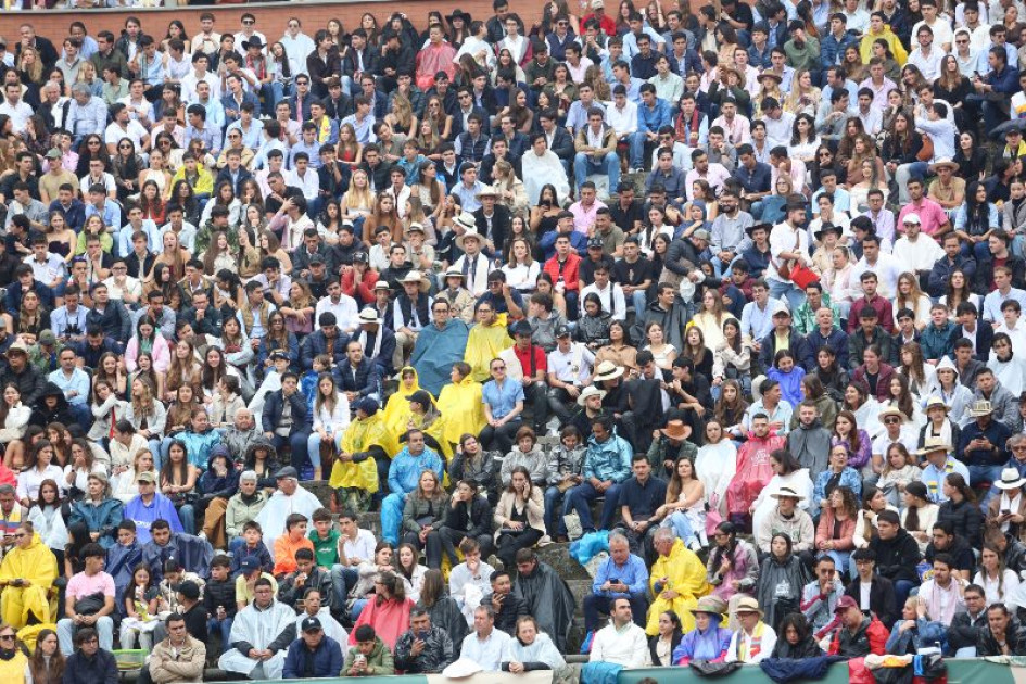 En las dos tardes que lleva la Temporada Taurina, la asistencia ha sido de más de tres cuartos de plaza, casi llena. 