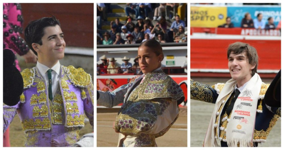 Marco Pérez, Olga Casado y Felipe Miguel Negret. 
