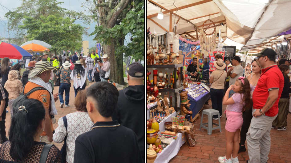 Un antojo en cada esquina: 130 comerciantes componen la oferta de la Feria Popular, Artesanal y Microempresarial de Manizales. En fotos y relatos, el epicentro comercial del barrio Chipre durante las fiestas de la ciudad.
