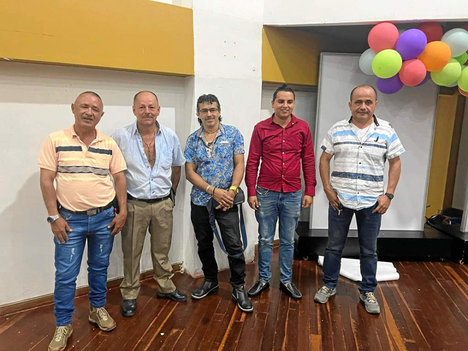 Fotos | Cortesía | LA PATRIA Antonio María Quintero Quintero, Hernando Franco Franco, Alonso López Maya, Leonardo Fabio López Castaño y Wilson Fernández Rodríguez.