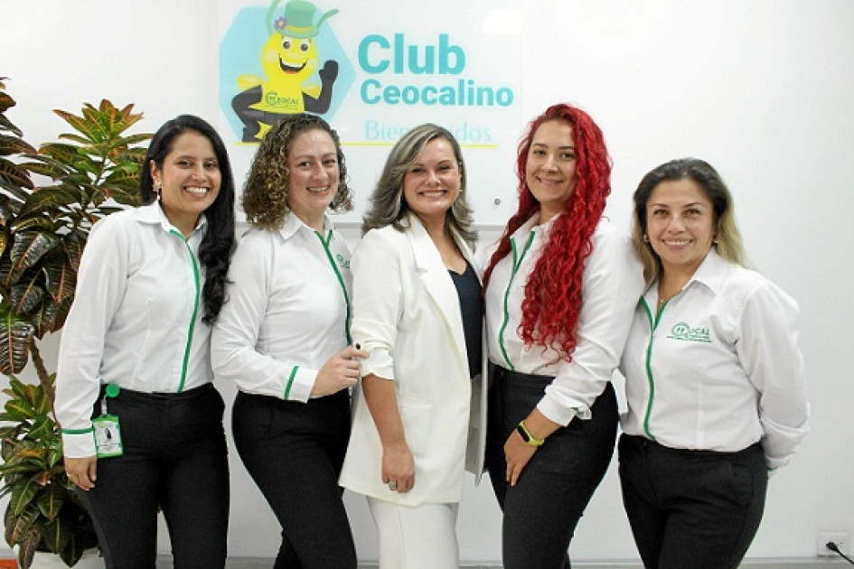 Fotos| Luis Trejos| LA PATRIA Equipo de Alta Gerencia: Yenny Amaya Muñoz (jefe contable y financiera), Diana Lorena Gómez (jefe de Crédito y Cartera), Marcela Montoya Henao (gerente), Catherin López Ruiz (jefe administrativo) y Ana Milena Osorio Vargas (jefe Comercial y de Gestión Social).