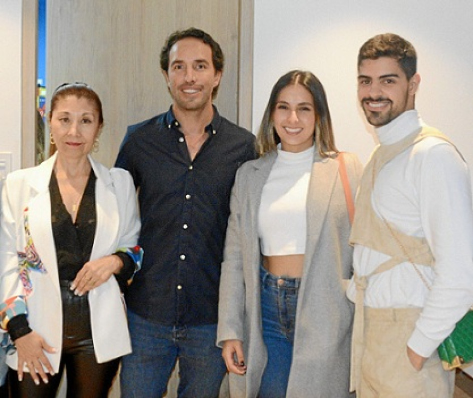 Fotos / Freddy Arango / LA PATRIA Blanca Nubia Roa, Juan Carlos Pérez Quintero, Mariana Betancurt y Juan Esteban López.